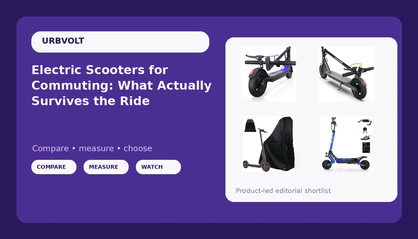 Electric Scooters for Commuting: What Actually Survives the Ride