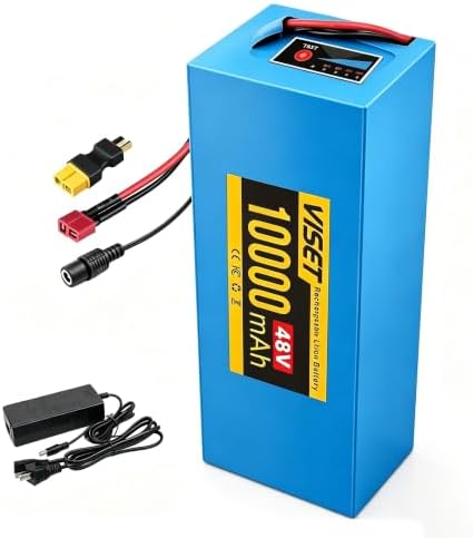 VISET 48V/36V Ebike Battery with BMS (B0GVF9FNGW)