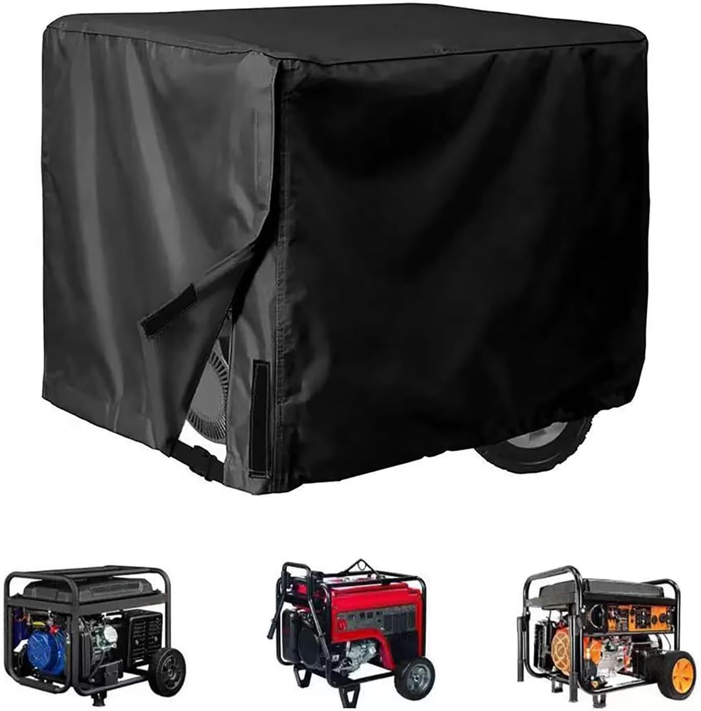 Generator Cover for EcoFlow DELTA Pro, Heavy Duty Oxford Fabric Outdoor Storage Cover, Water-Resistant Weather Protection from Rain, Snow and Dust